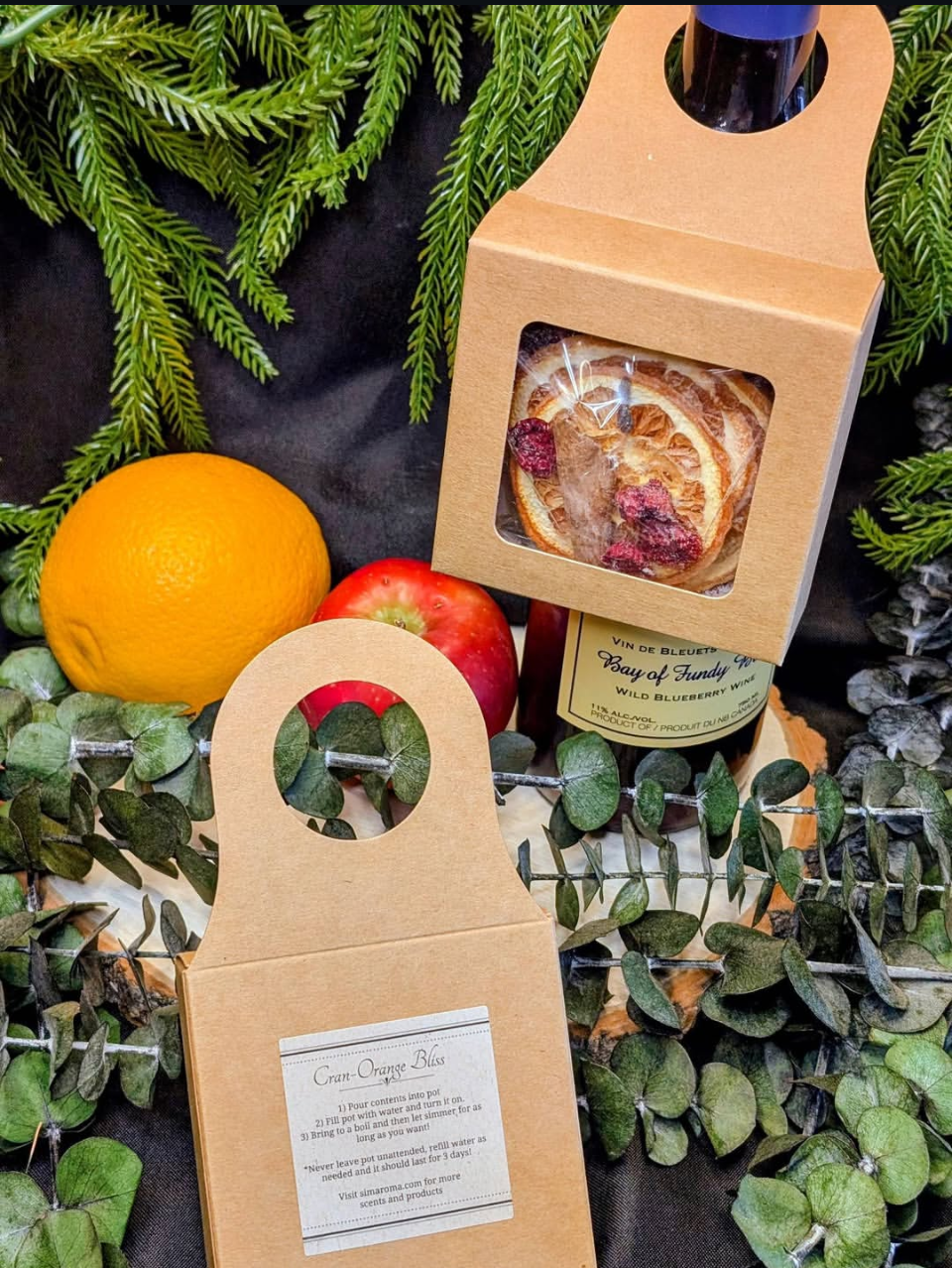 Wine Hangers: Cran-Orange Bliss