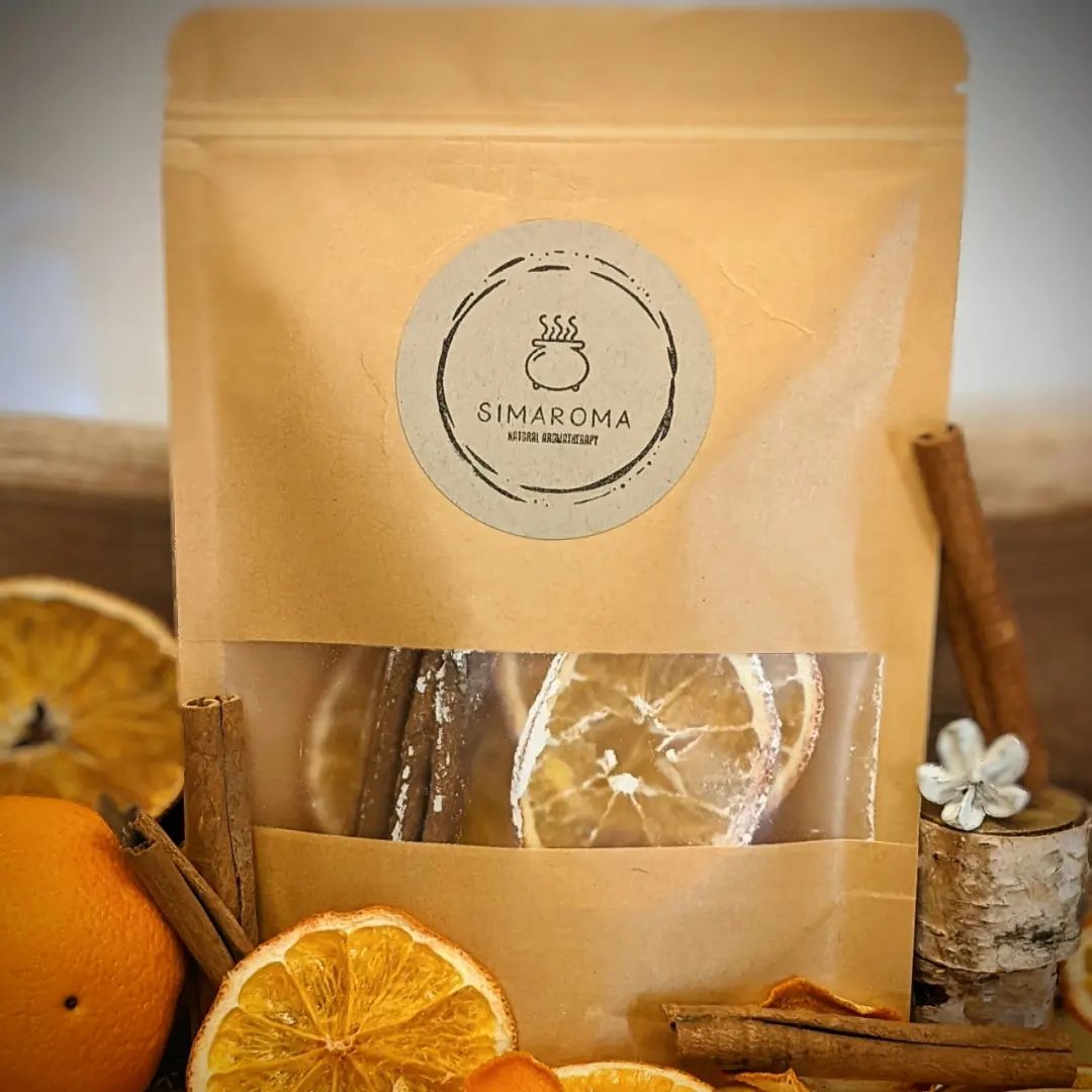Baked Orange Simmer Pot