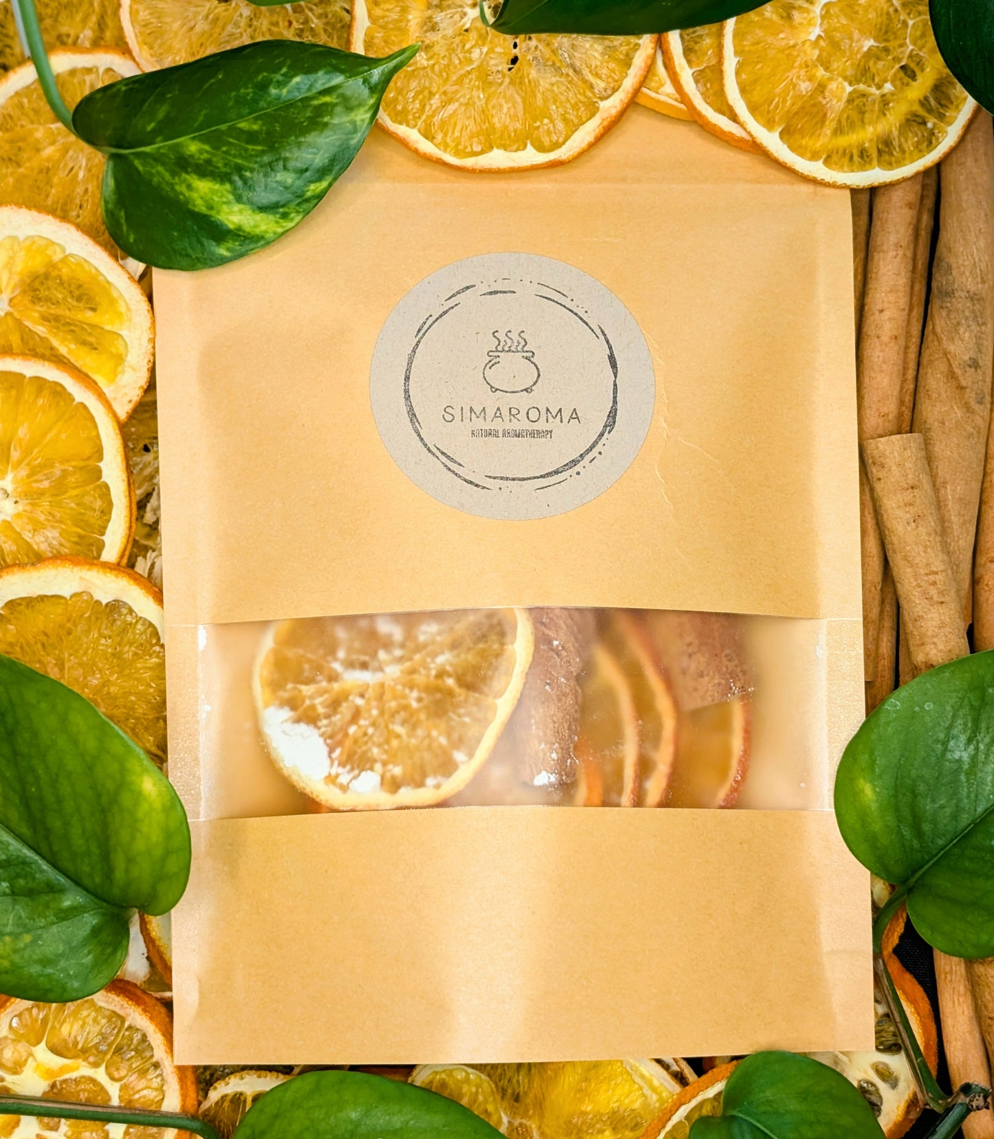 Baked Orange Simmer Pot